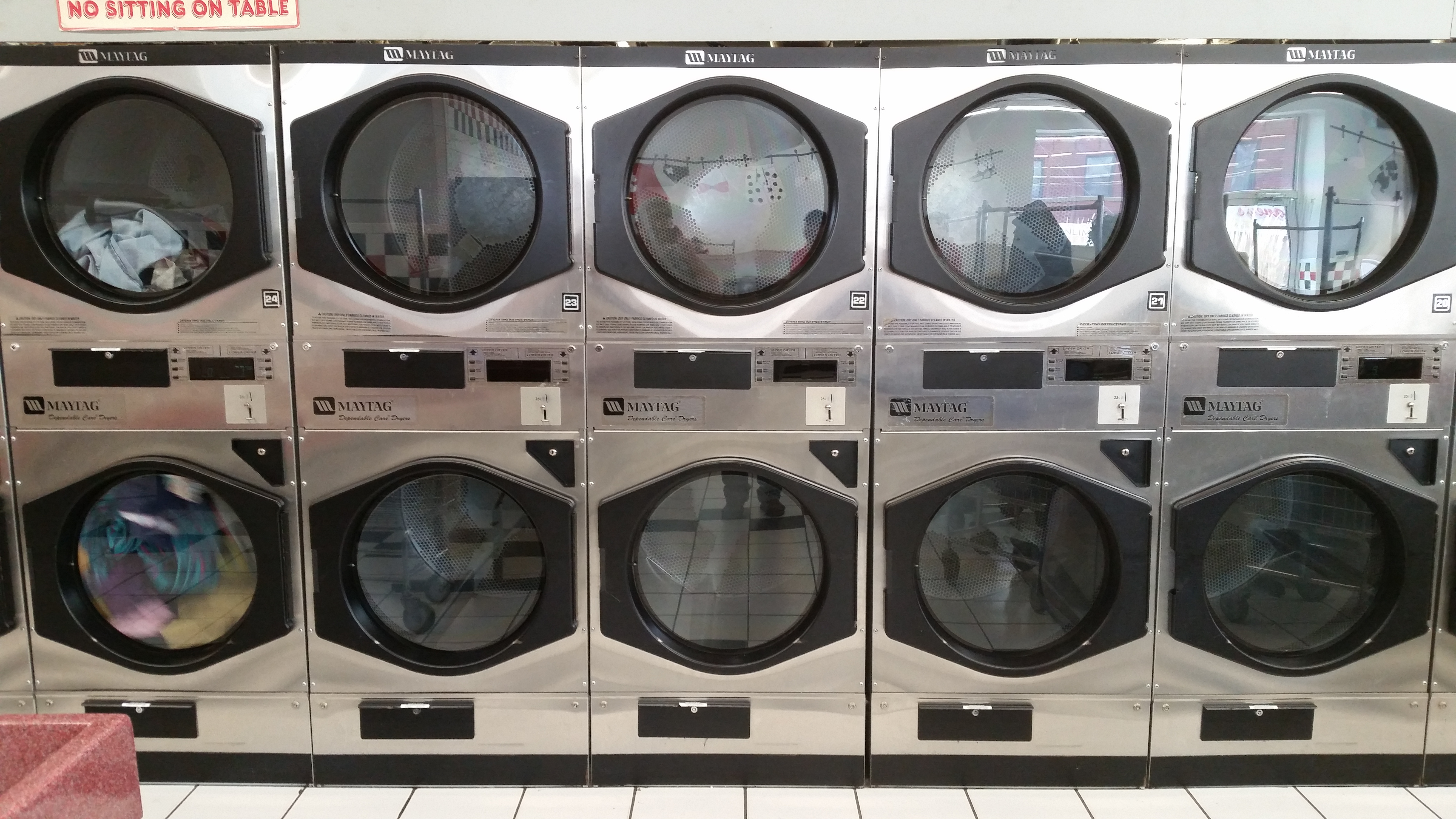 Maytag Stack Dryers Stainless Fronts