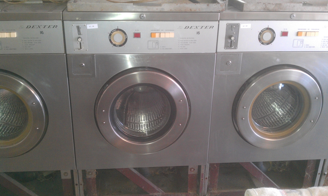Dexter Front Load Commercial Washer Coin Operated