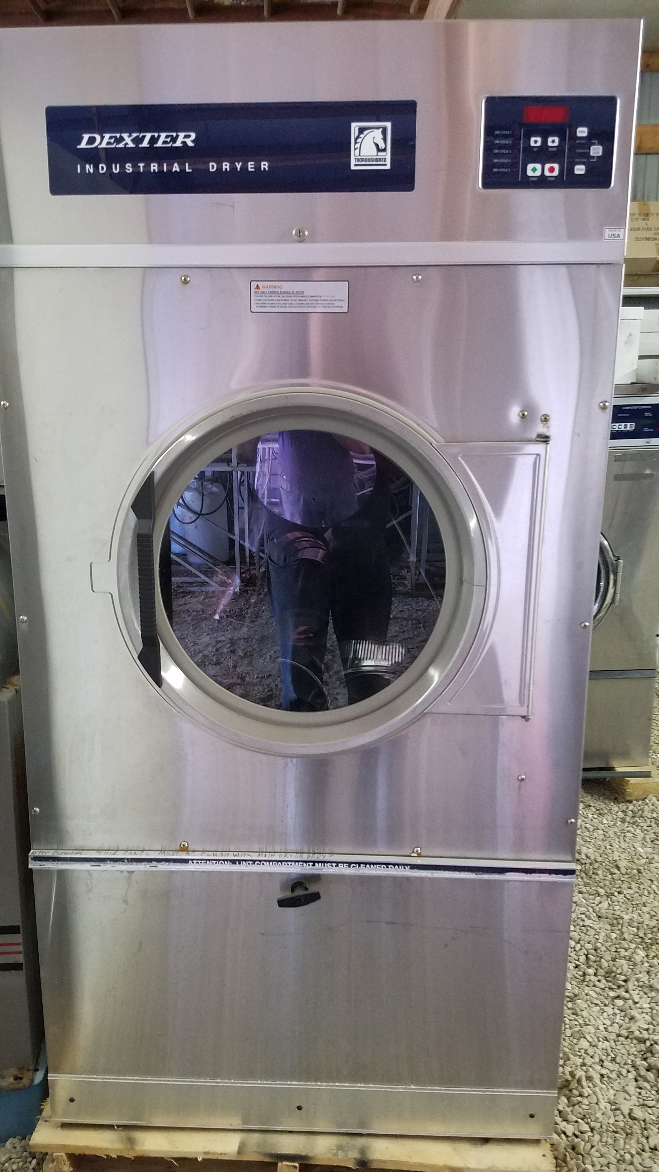 Dexter 80LB Dryer Stainless Drum NG